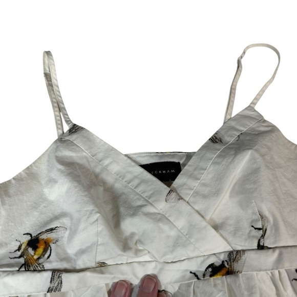 Victoria Beckham for Target Ivory Tank Top With Bee Print - Picture 6 of 15